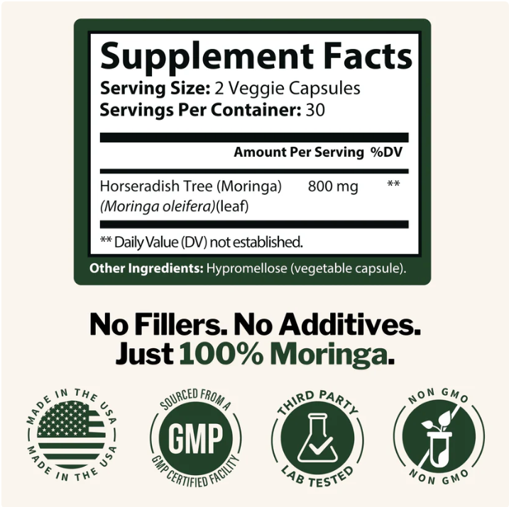 **NEW** Moringa Pure