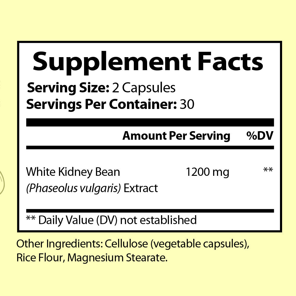 White Kidney Bean Extract Advanced Formula