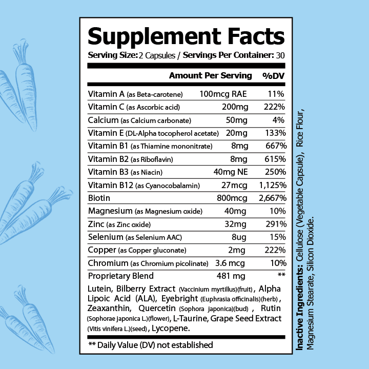 OptiClear Max - Advanced Eye Supplement