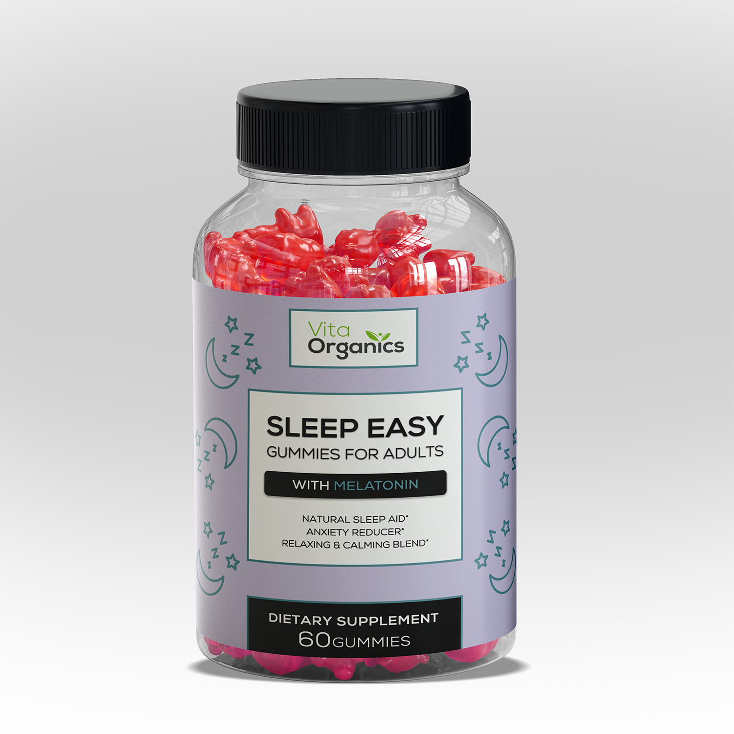 Sleep Easy Gummies for Adults - Drift into Tranquil Nights