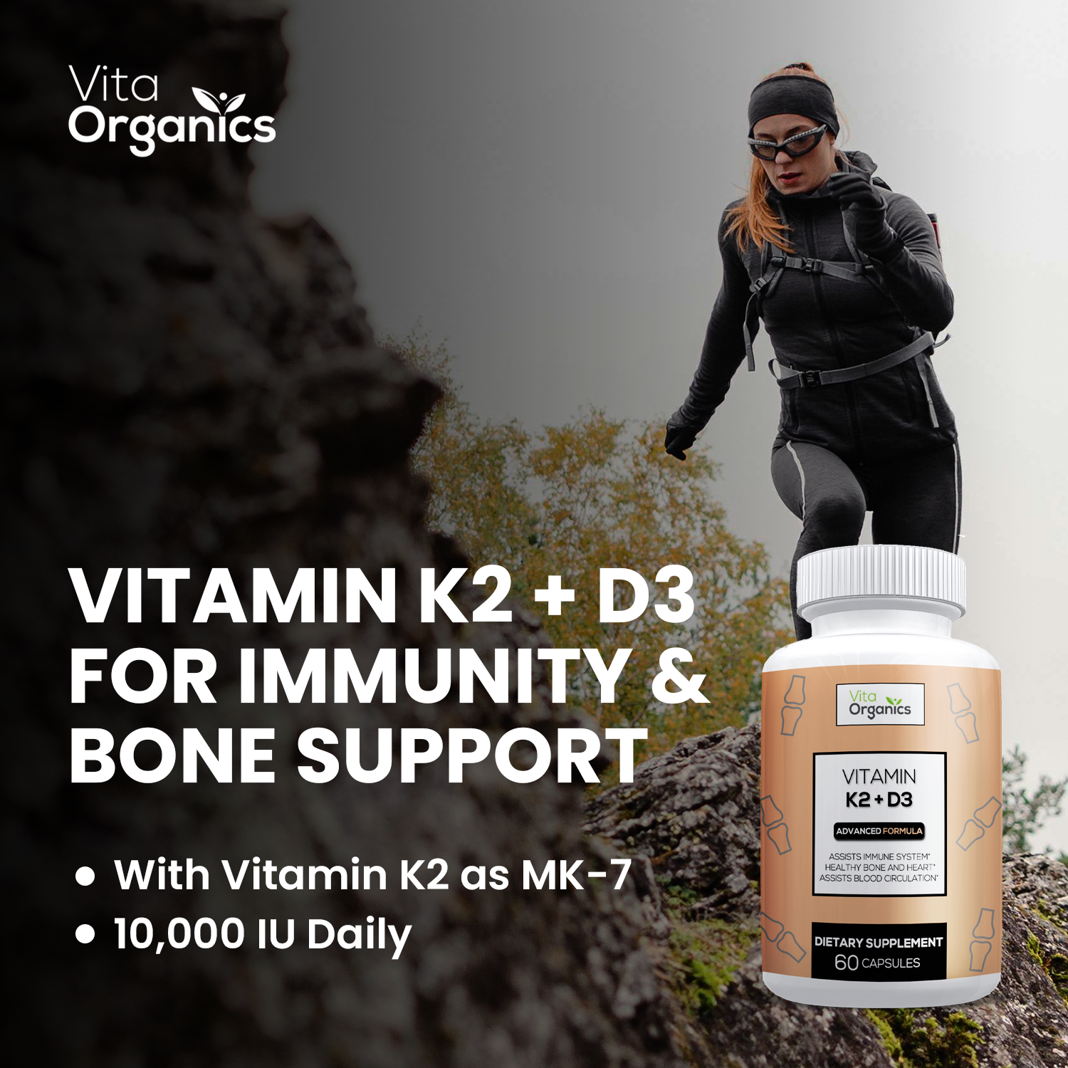 Vitamin D3+K2