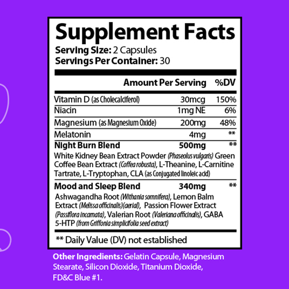Night Burn and Sleep Aid
