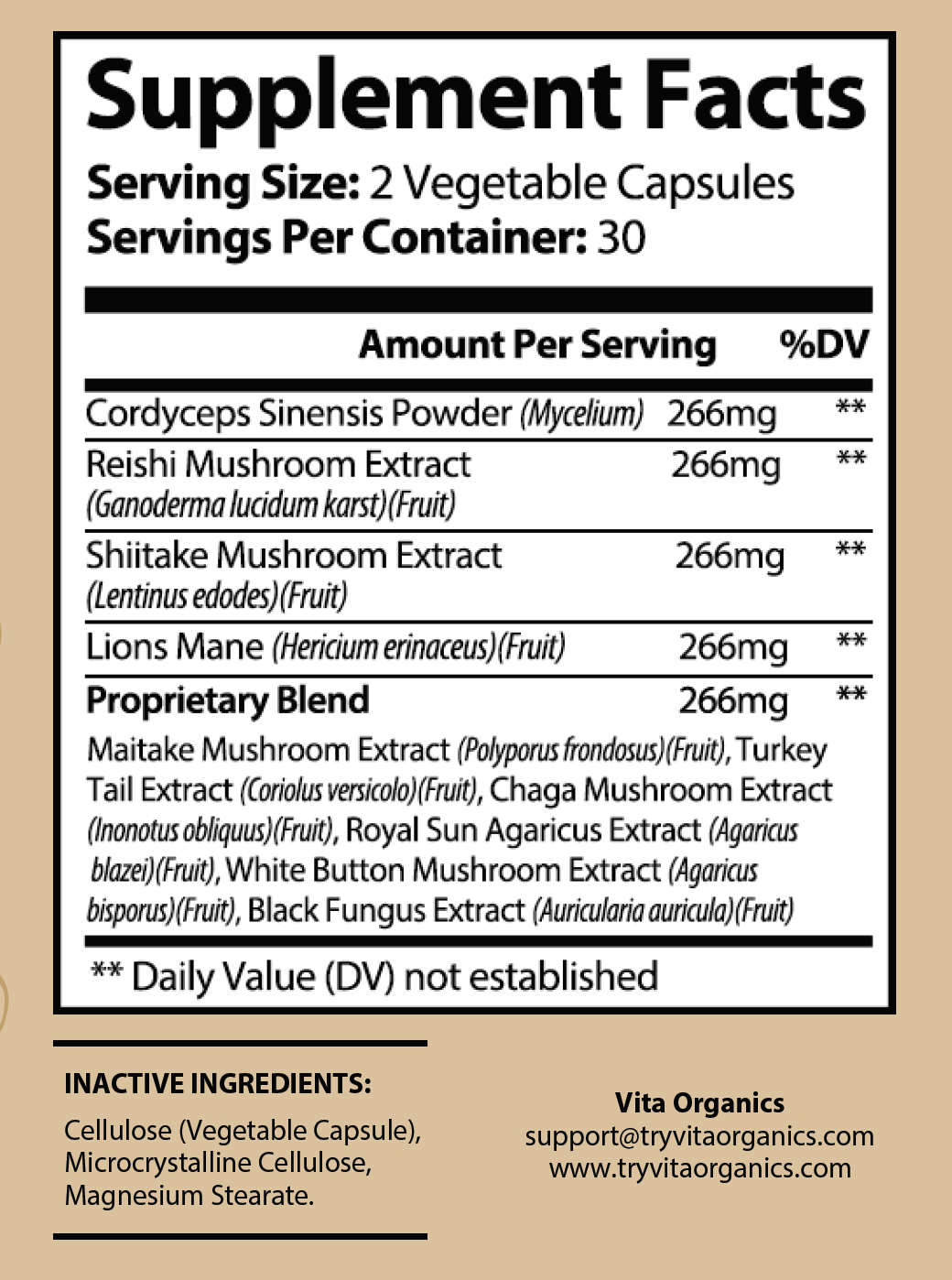 Mushroom 10X Complex