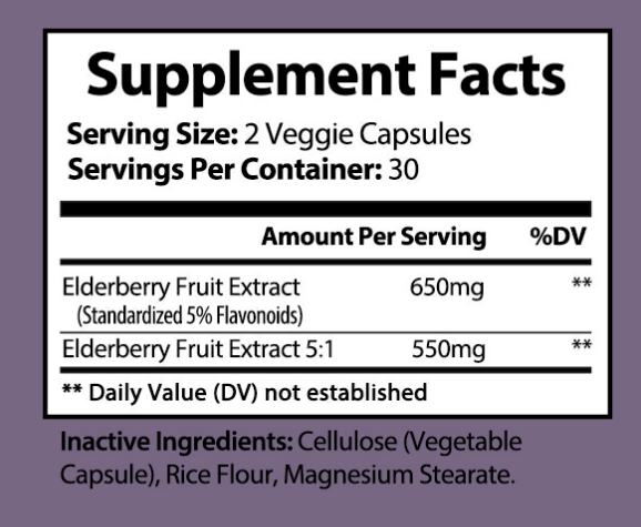 Elderberry Fruit Plus