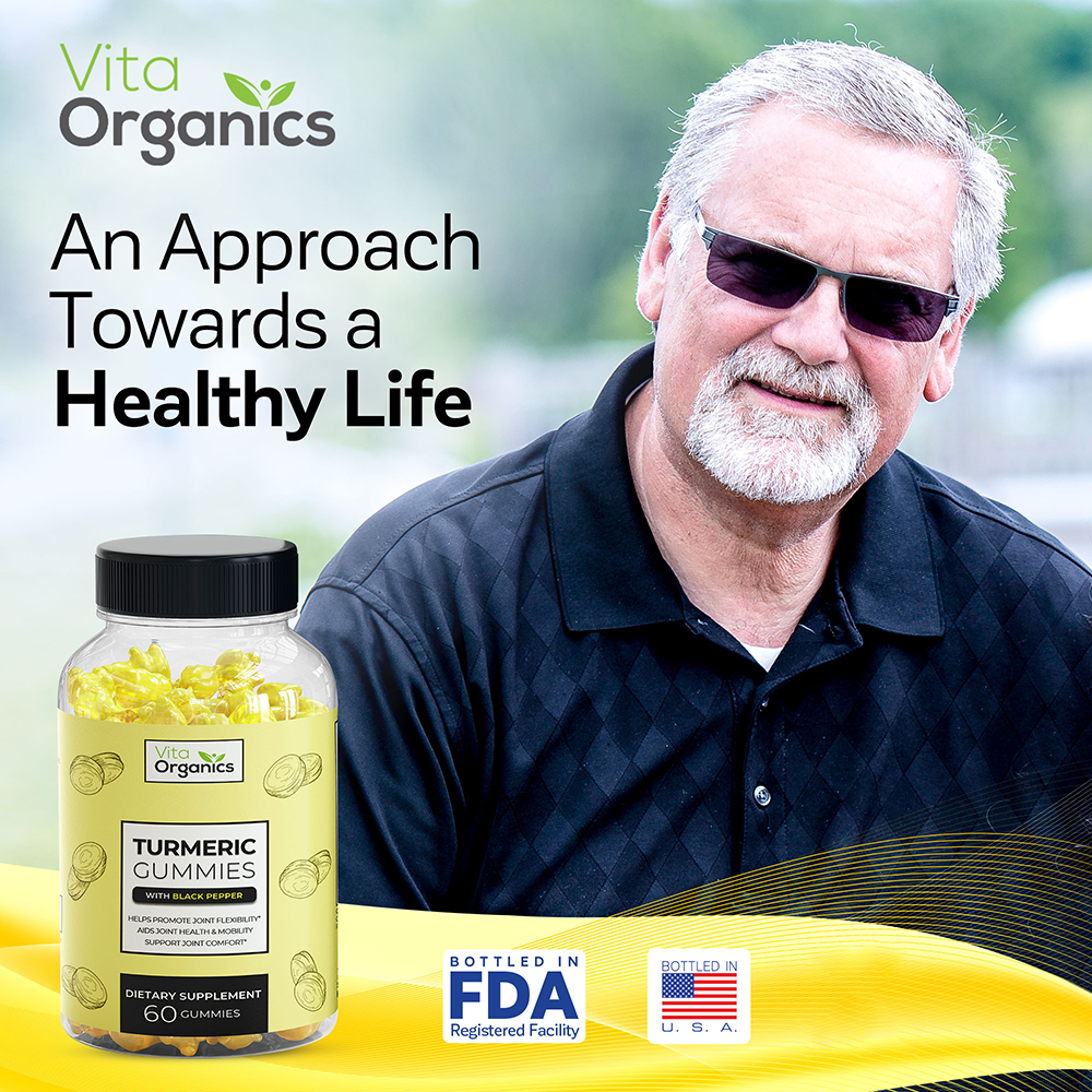Premium Strength Turmeric Gummies with Black Pepper Extract